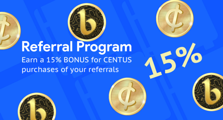 15% CENTUS Referral Program